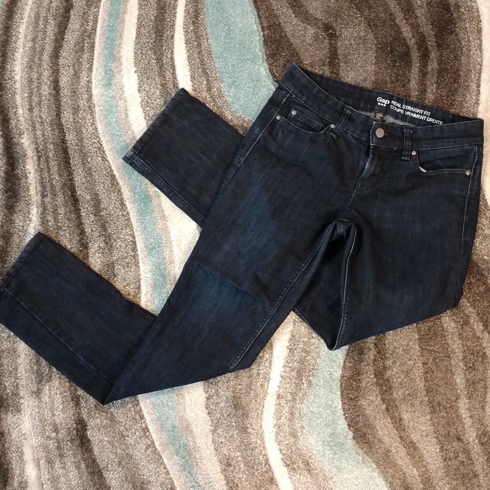 Gap Real Straight Fit Denim Jeans